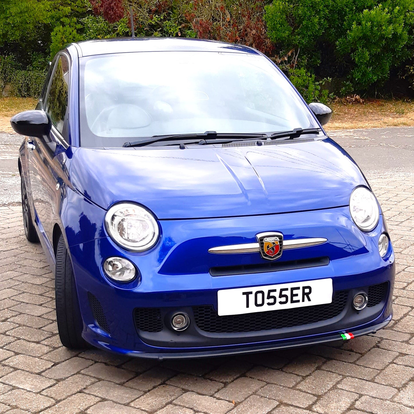 2 Joke Number Plate Stickers With "TO55ER"