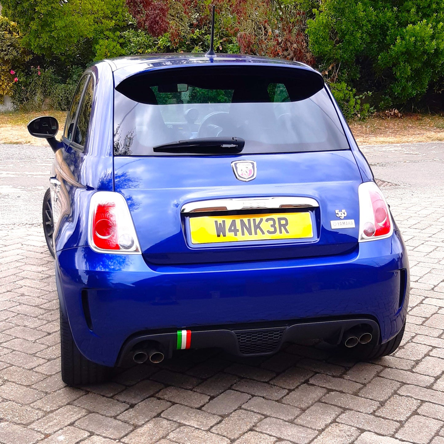 8 Joke Prank Number Plate Stickers