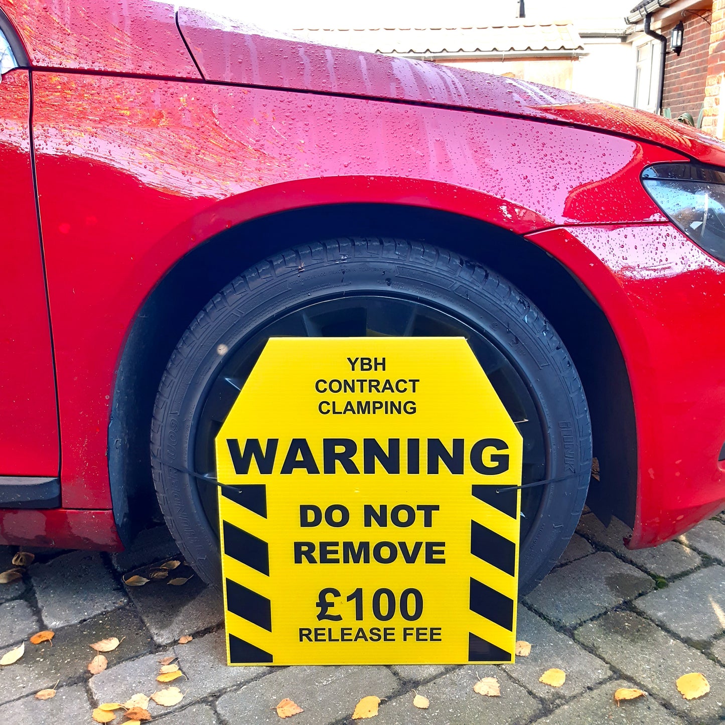 JOKE WHEEL CLAMP