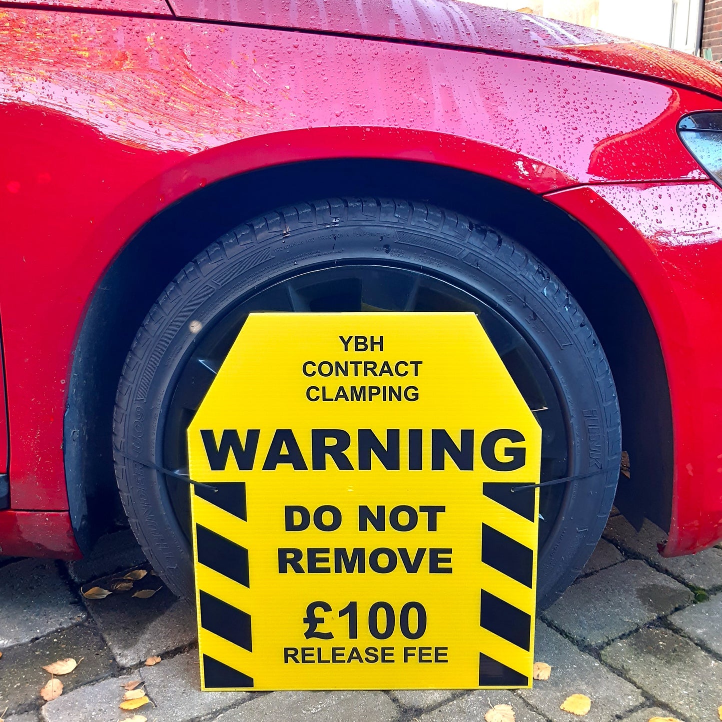 JOKE WHEEL CLAMP