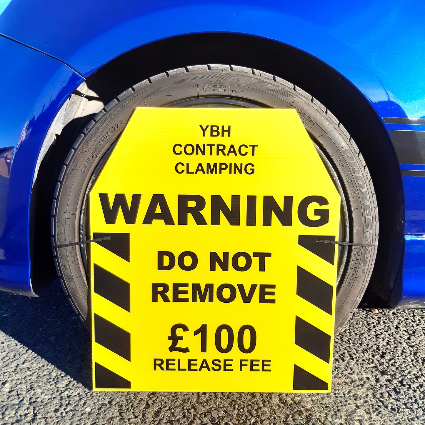 JOKE WHEEL CLAMP