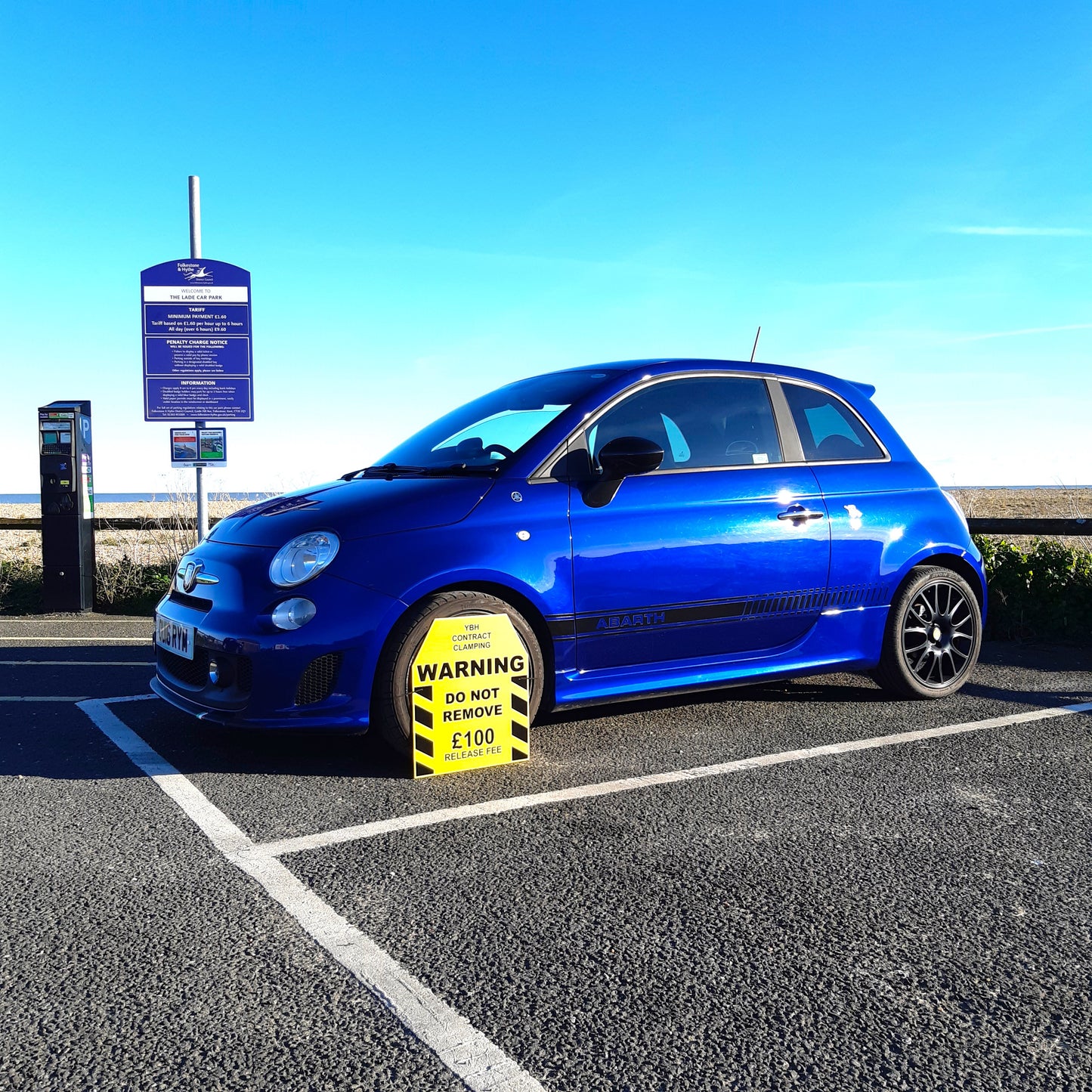 JOKE WHEEL CLAMP