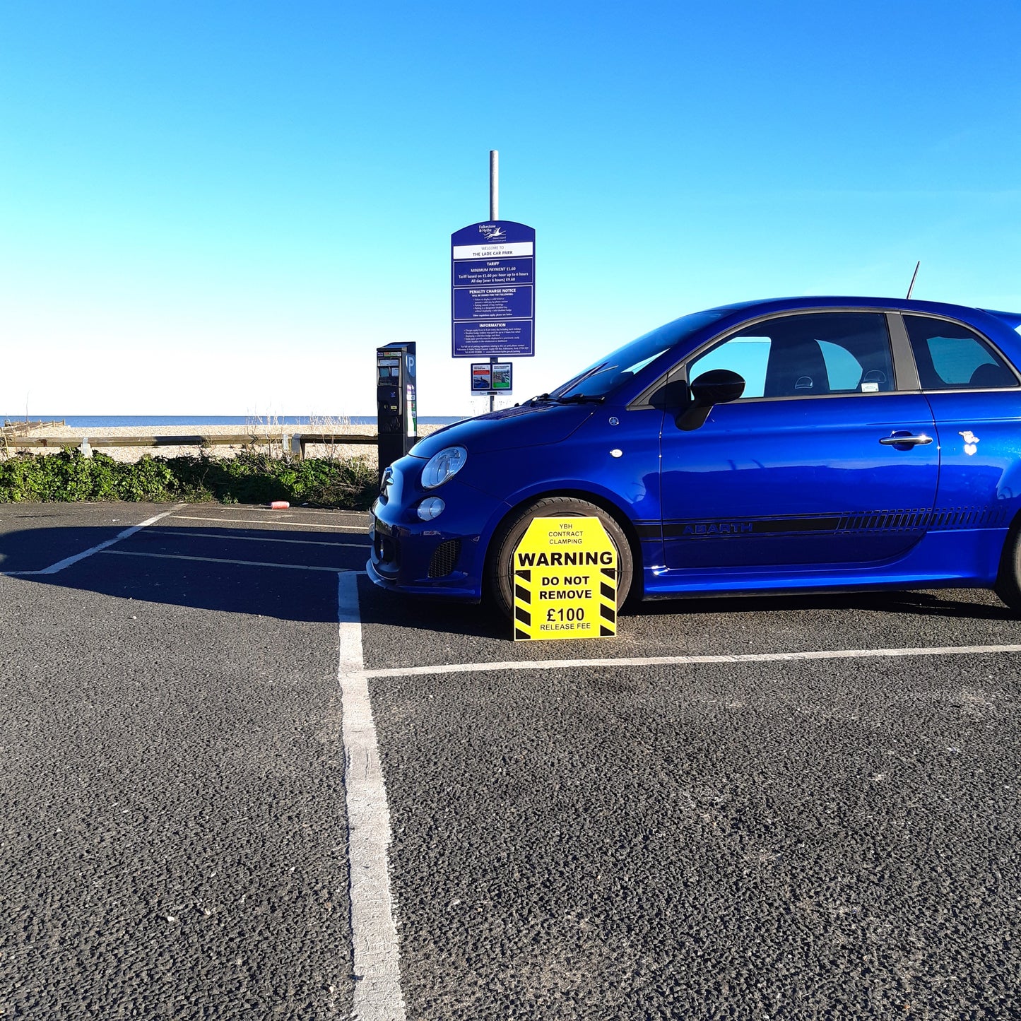 JOKE WHEEL CLAMP