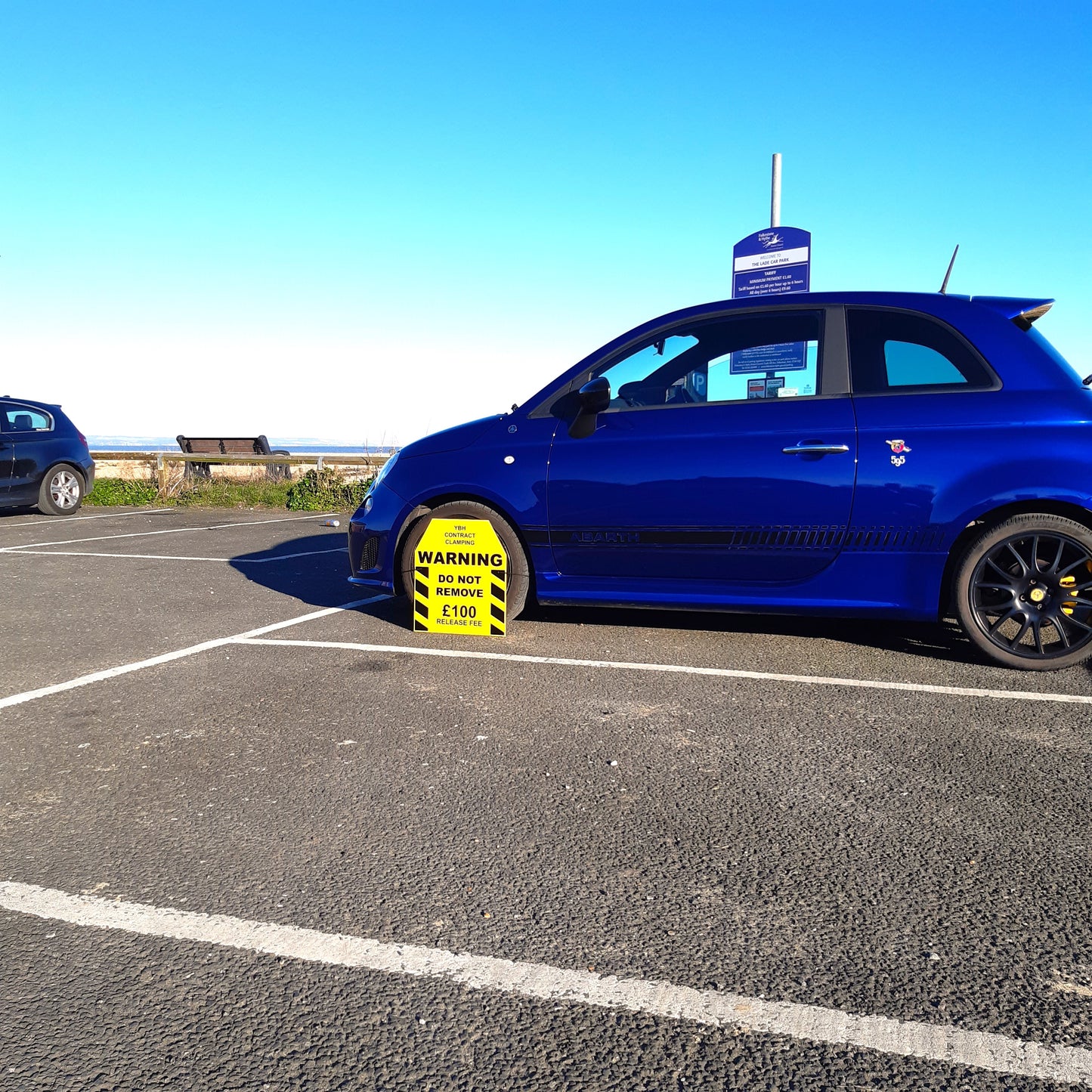 JOKE WHEEL CLAMP