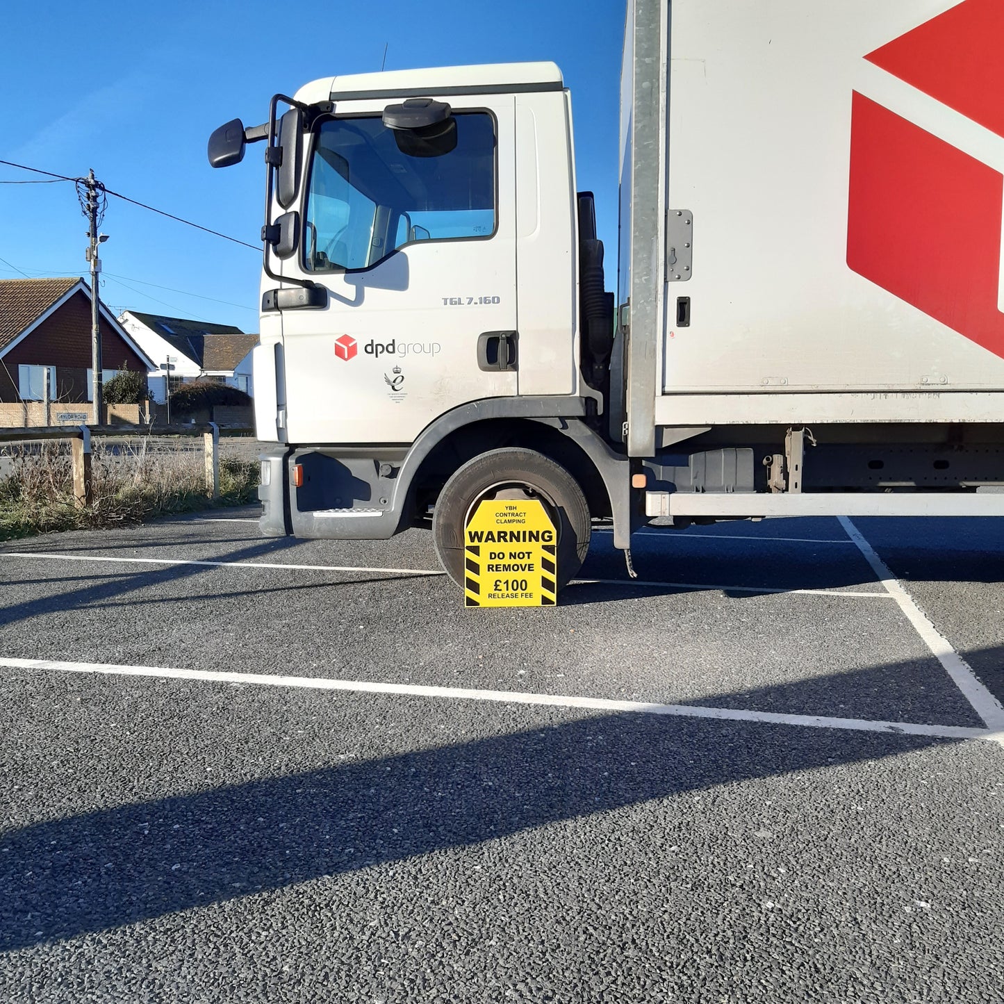 JOKE WHEEL CLAMP