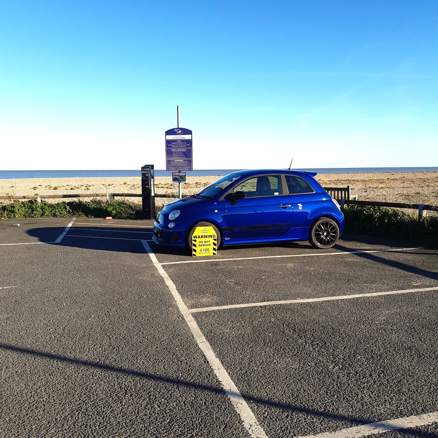 JOKE WHEEL CLAMP